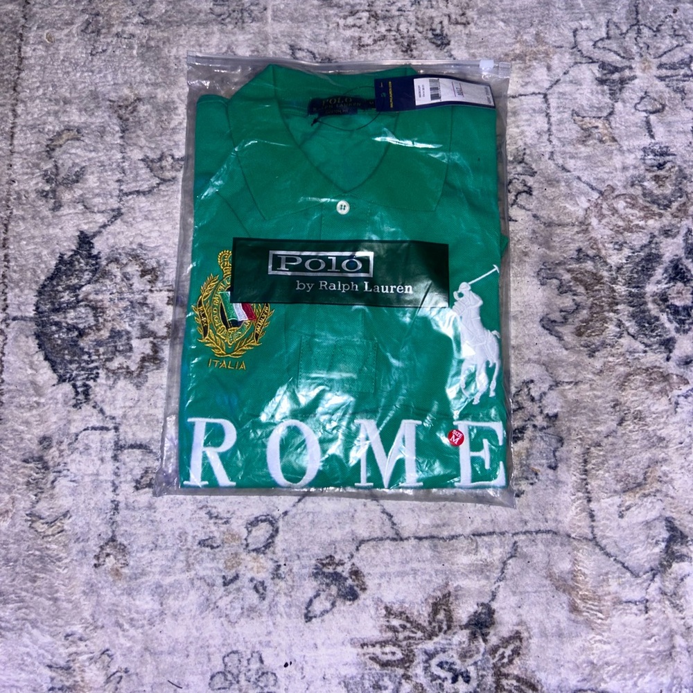 Ralph Lauren Vibrant Green Polo Shirt